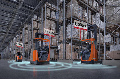 Toyota Material Handling Schweiz - Connectivity Smart_Truck_without boxes